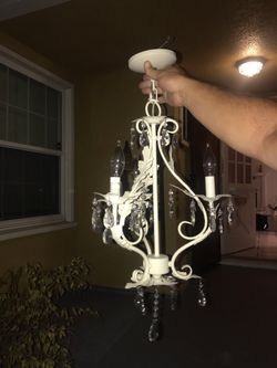 Pottery barn chandelier