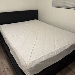 Bed And Bed Frame 