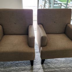2 Upholstered Chairs