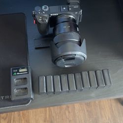 Sony A6500 + 10 Batteries And Charger 