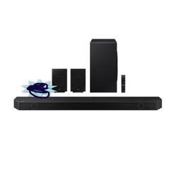 Samsung - HW-Q990B 11.1.4ch Soundbar with Wireless Dolby Atmos / DTS:X and Rear Speakers (2022 Flagship Top model)