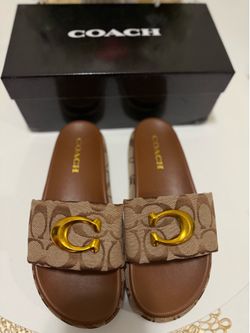 Coach Platform Slides for sale