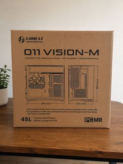 Lian Li O11 Vision M Black PC Case - New Open Box - Tempered Glass