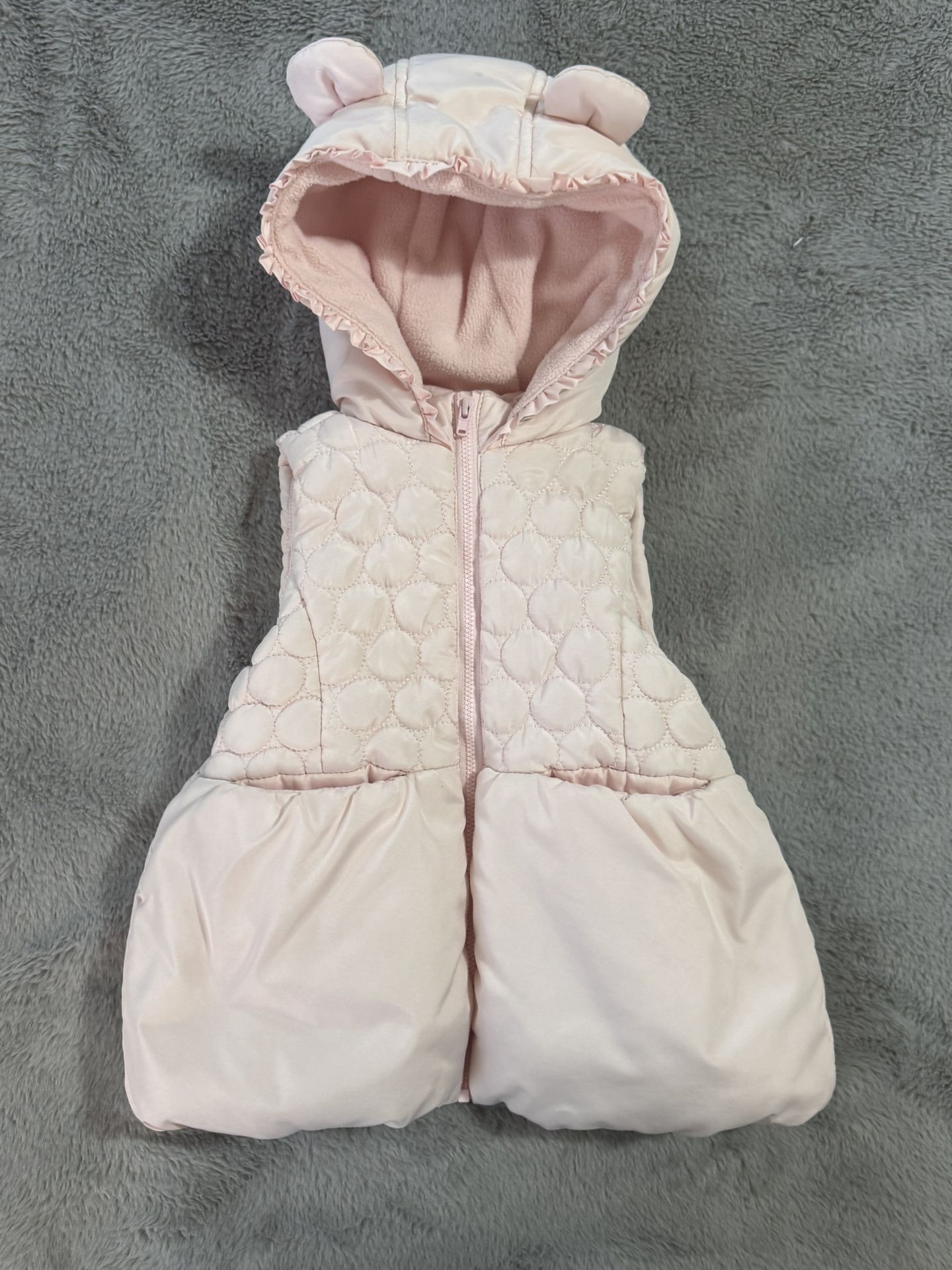 5T Little Girl-Puffer Vest by Gymboree