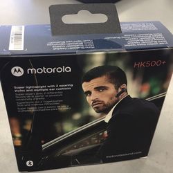 Motorola HK500+ IN EAR Wireless. Mono Headset 