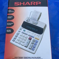 Sharp model EL – 180 one V Calculator