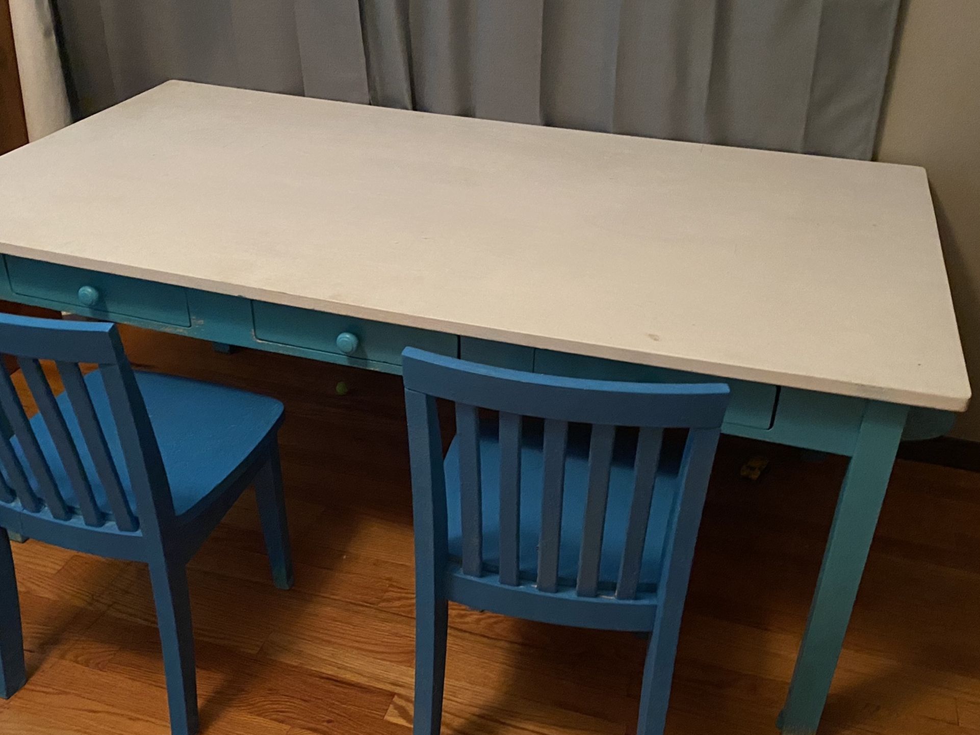 Kids Table With Two Chairs