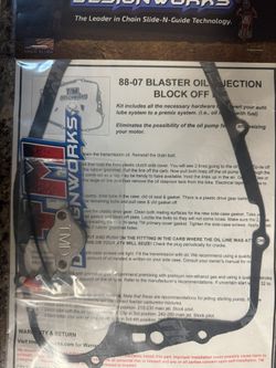 Yamaha Blaster Oil Injection Delete