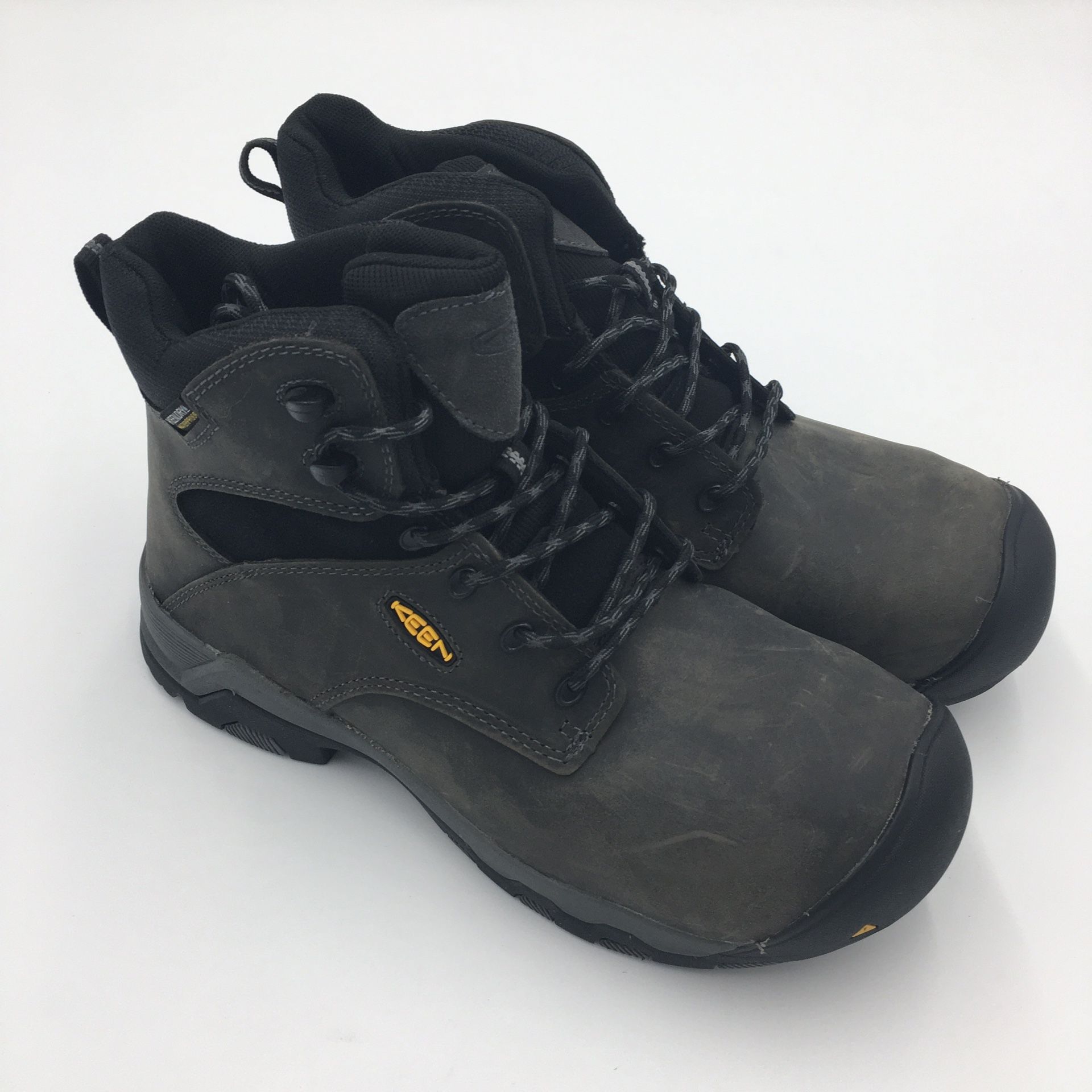 Brand New (Unused) Women’s Keen Grey Size 10 Work Boots Steel Toe