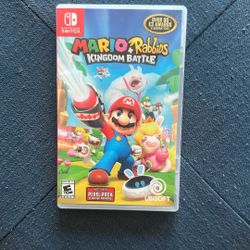 Switch Mario +rabbids Kingdom Battle