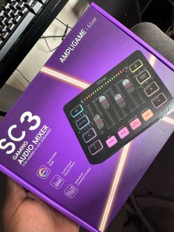BRAND NEW Gaming audio mixer