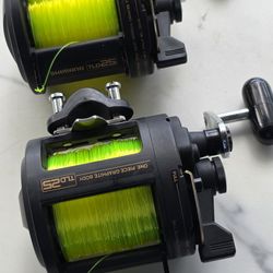2 Shimano TLD 25 Reels
