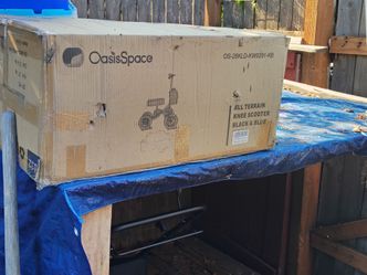 Oasis space knee scooter