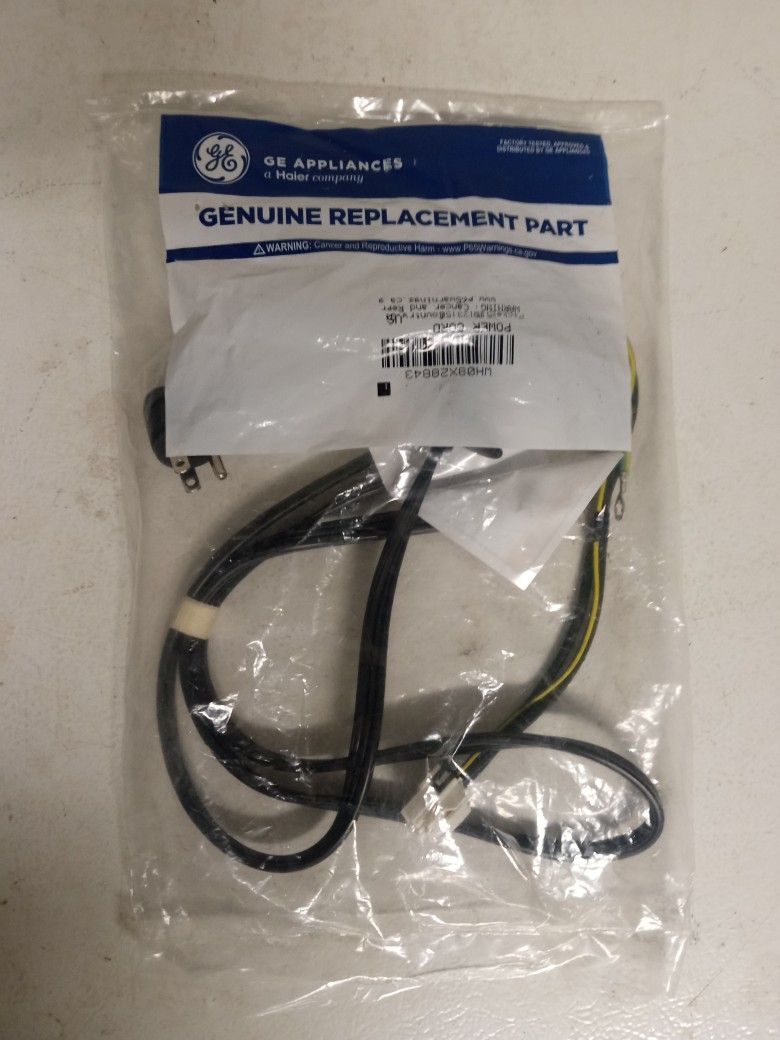 GE WASHER POWER CORD 