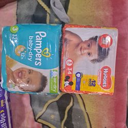 Diapers  Pampers Huggies Easy Ups Pull Ups