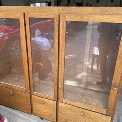 Vintage Display Cabinet 