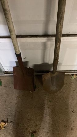 Lot of 2 Used Shovels