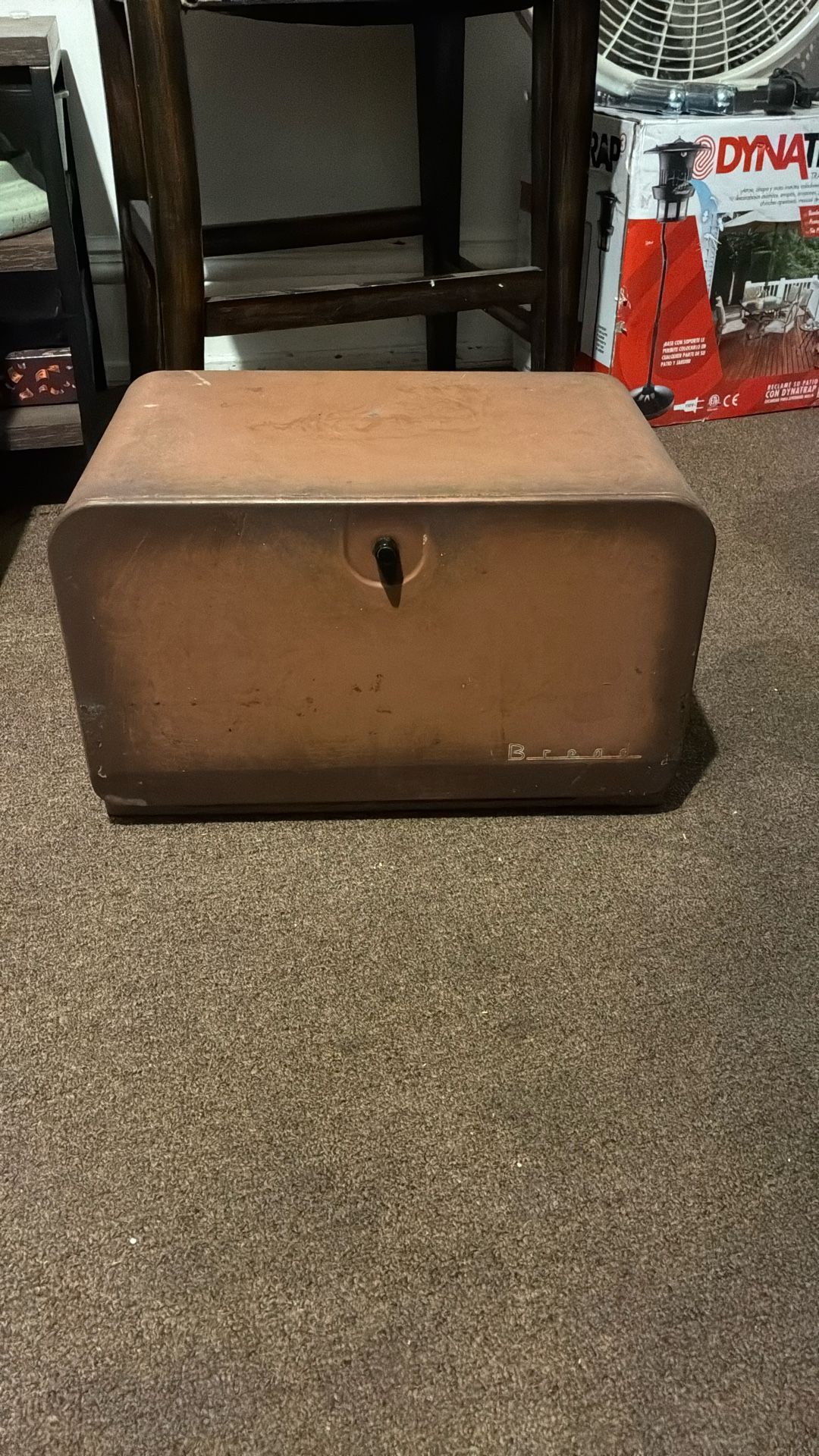 Vintage Metal Bread Box