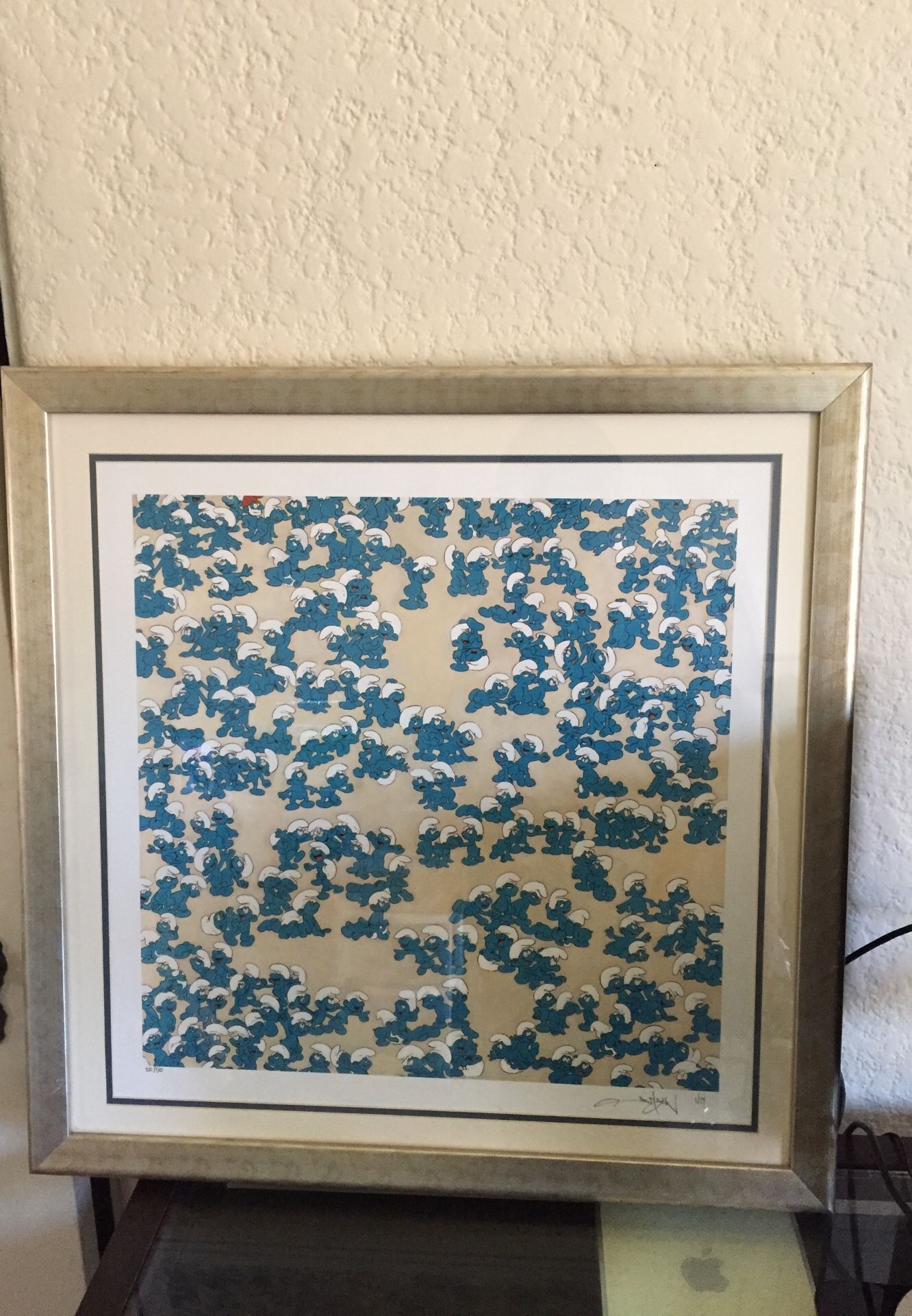 Suru Ultra rare and limited print of "Rome wasn't built in a day" by Jeff McMillan & Joe Hahn of Lincoln Park