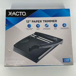 X-ACTO 12" Paper Trimmer new