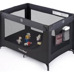 New Pamo Babe Portable Crib Baby Playpen with Mattress