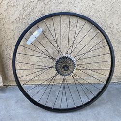 26 Inch Rear Mountain Bike Wheel 