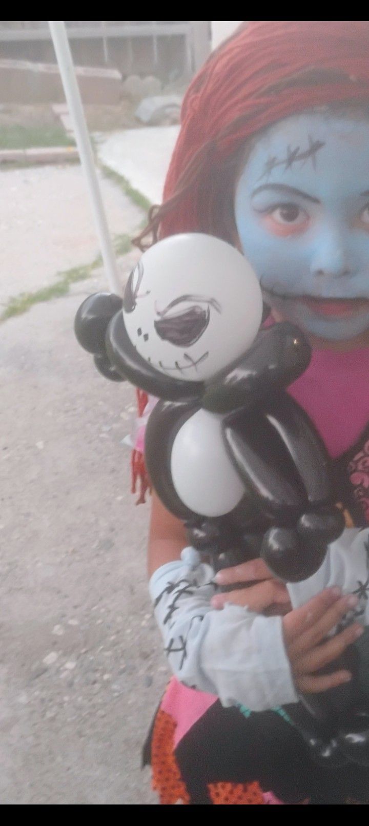  Balloons For Halloween,  Hair Glitter, Facepaint, Brushes