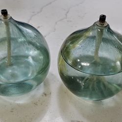 Glass Oil lamps