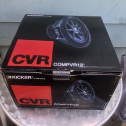 12 Inch Kicker CVR Subwoofer