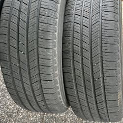 Two Michelin Tires 