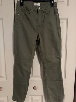 Maurice’s Olive Green High-Rise Slim Pants