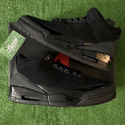 DS Air Jordan 3 Black Cat 