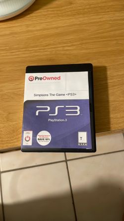The Simpsons game PlayStation 3