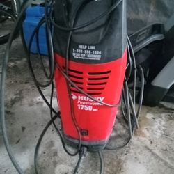 $50  HUSKY 1750 PSI PRESSURE WASHER 