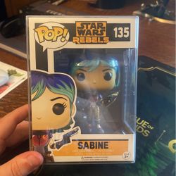 Sabine (Helmetless) Star Wars Rebels Funko Pop