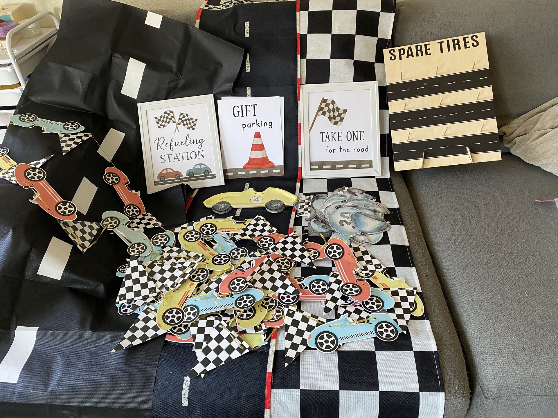 Car Theme Party Supplies 