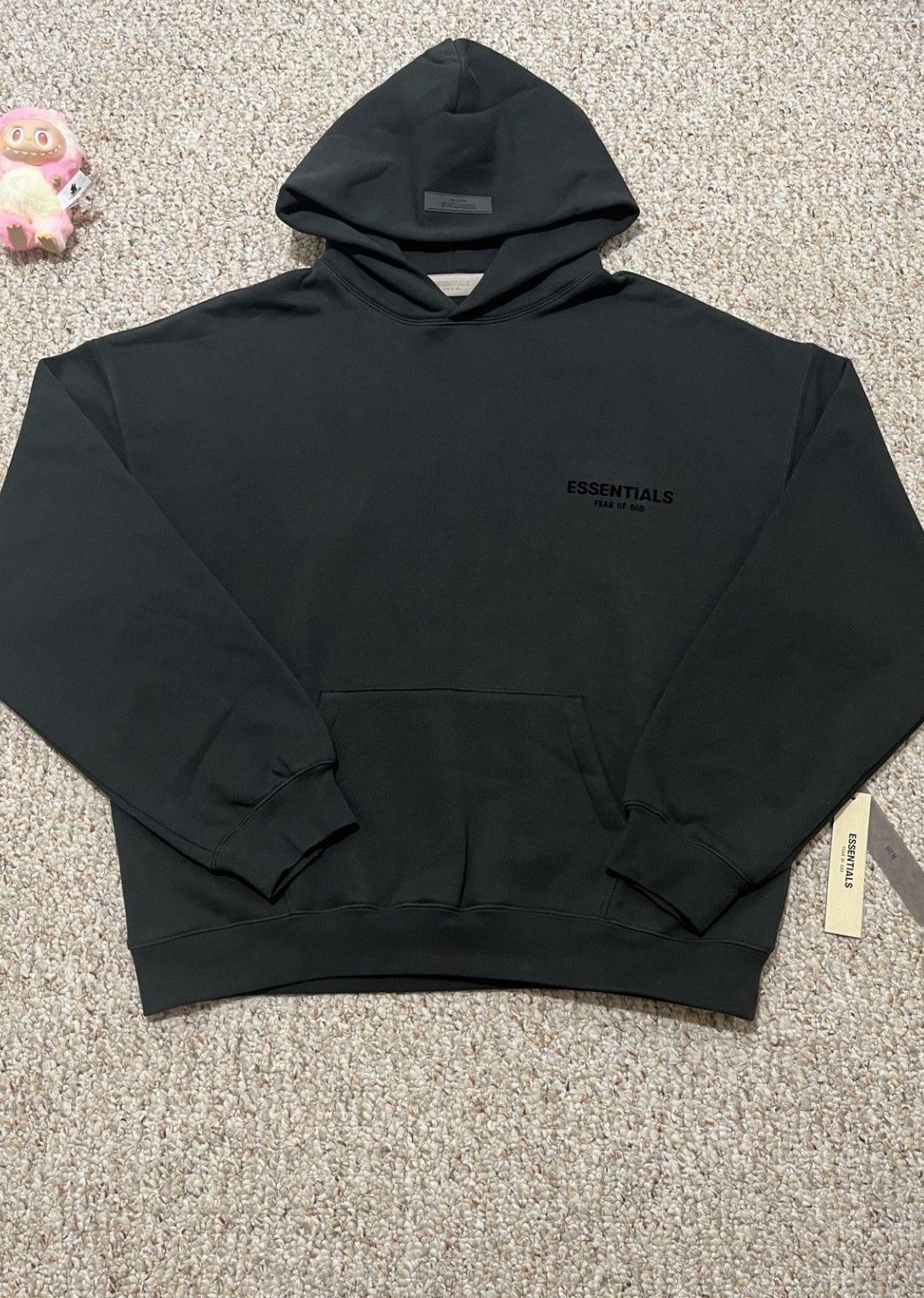 Black Essential Hoodie