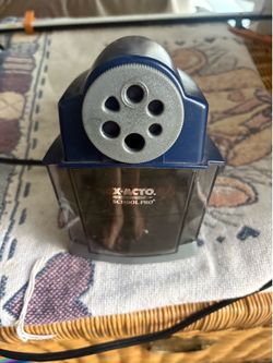 › X-ACTO School Pro Classroom Electric Pencil Sharpener, Blue, 1 Count
