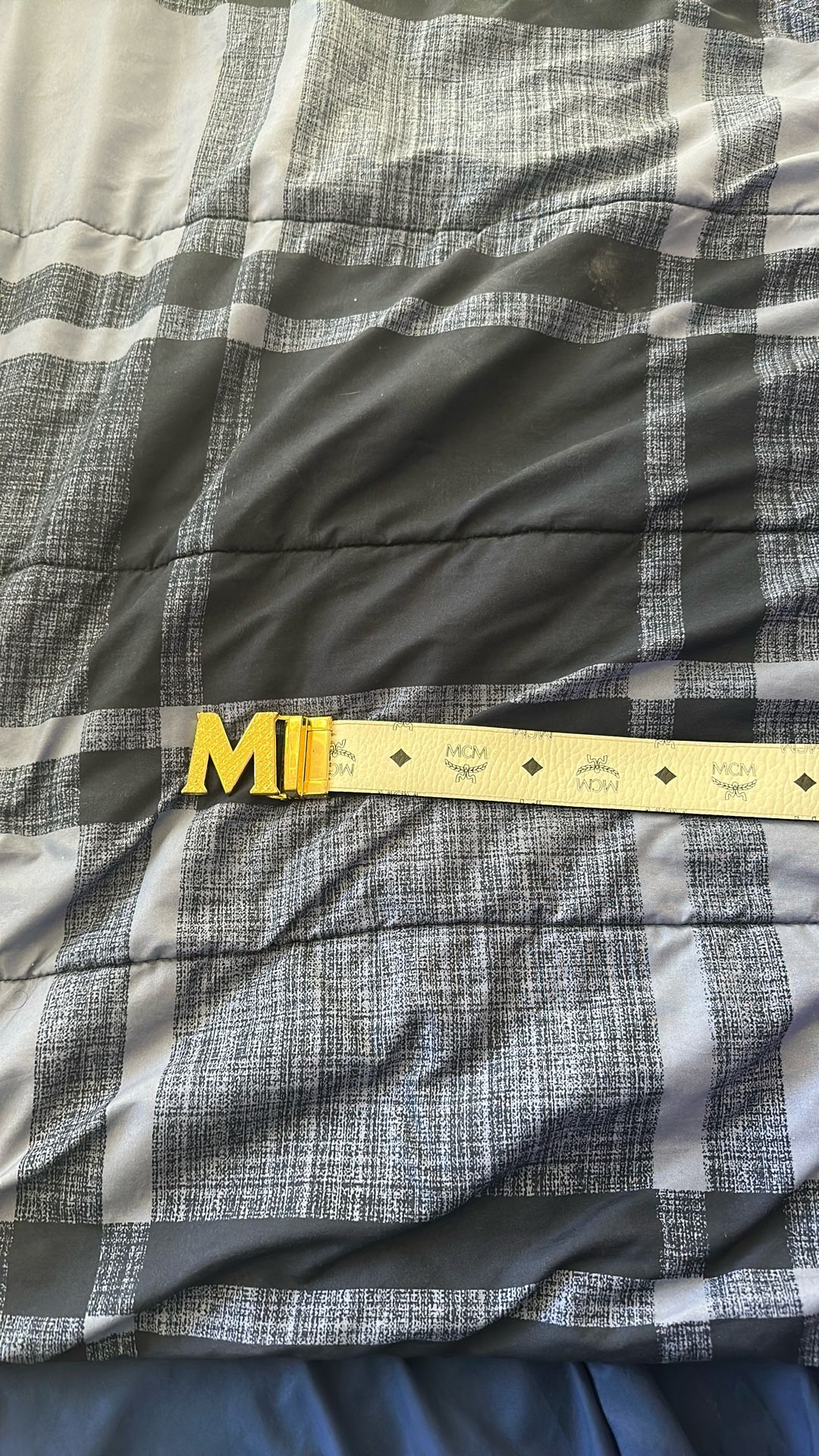 Men’s Reversible MCM Clause Belt