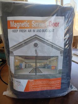 NEW Garage screen magnetic