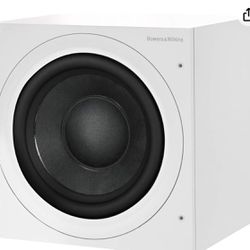 Bowers & Wilkins ASW608 Compact Powered Subwoofer - White, Model:FP40835