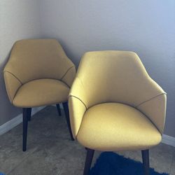 Dining Room Chairs - Yellow