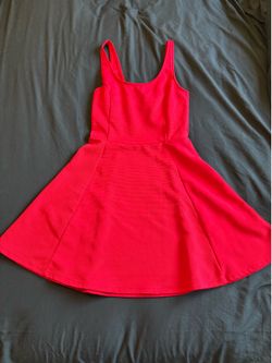 Red dress