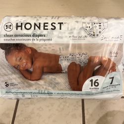 Honest diapers Size 7