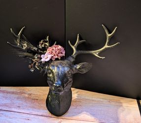 Stag Head Decor