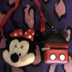 Mickey And Minnie Small Purse 