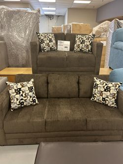 New Sofa And Loveseat