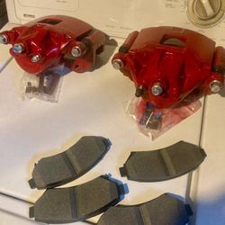 Brand New Duralast Calipers And Pads GM W Body