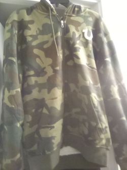 BRAND NEW! TRUE Religion heavyduty zipup hoodie
