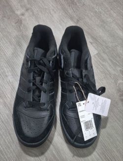 Adidas Forum Low Triple Black Sneakers size 8 Nwt